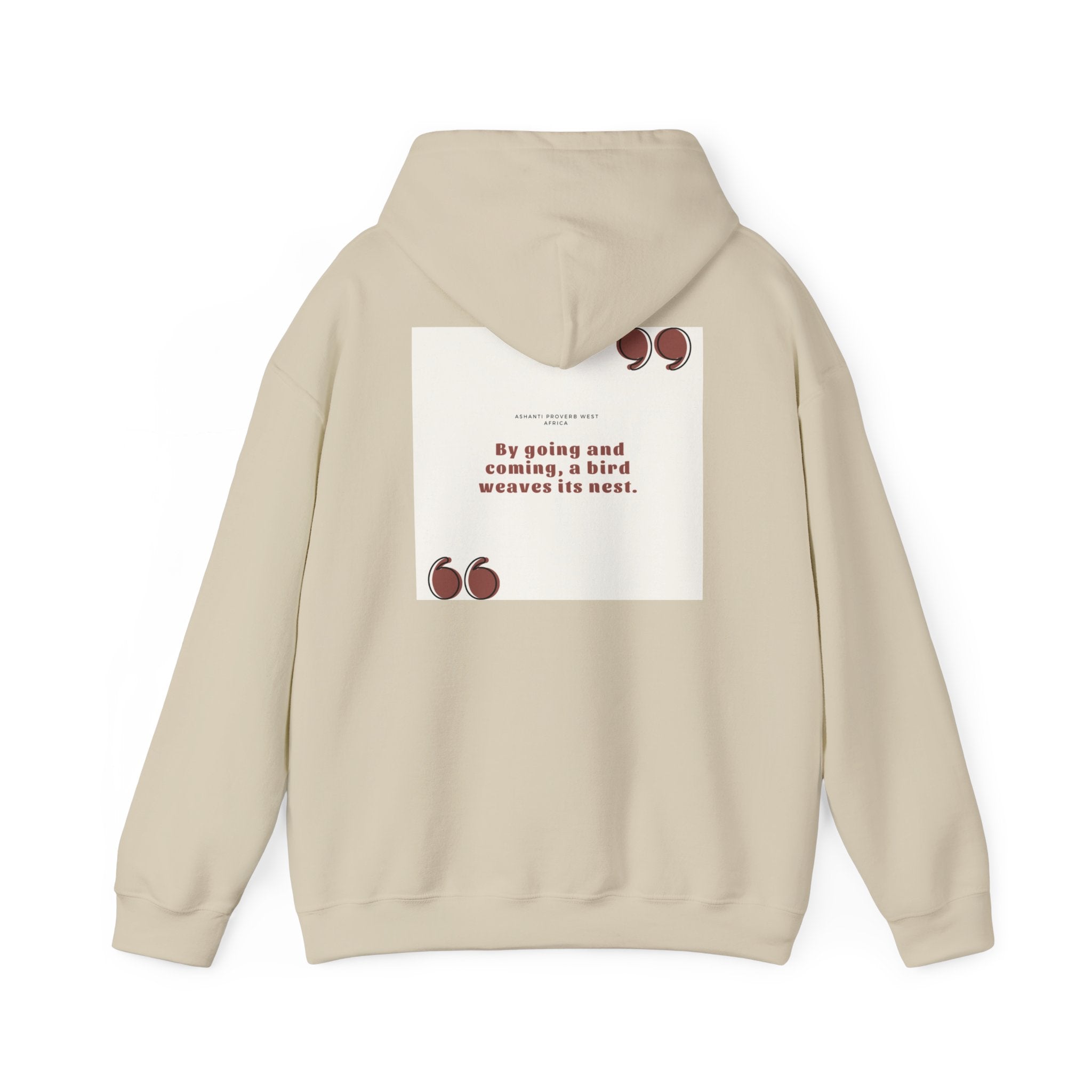 Ashanti Proverb Quote Unisex Heavy Blend™ Hooded Sweatshirt
