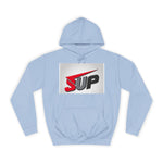 What's SUP Stylish Unisex College Hoodie with Bold SUP Logo, Graphic Sweatshirt for Students, Cozy Casual Wear, Perfect for Campus Life, Holiday Gift