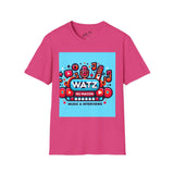 Watz Nu Macon Music & Interviews T-Shirt, Casual Unisex Tee, Music Lover Gift, Creative Graphic T-Shirt, Vintage Style Top