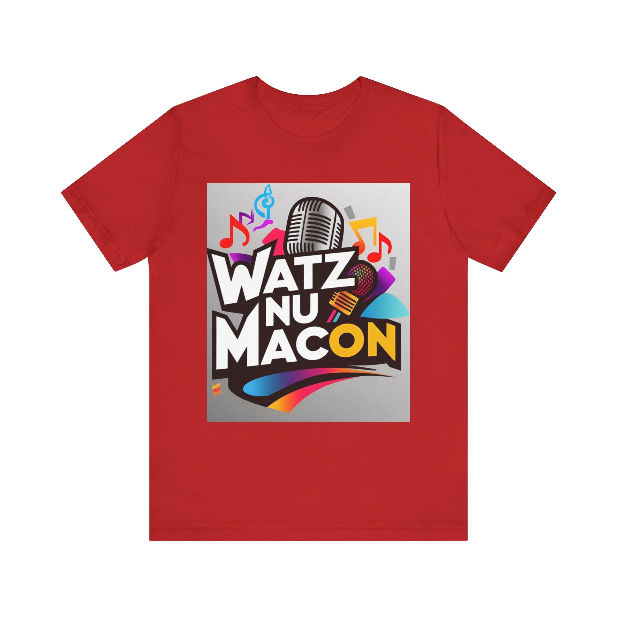 Asphalt Watz Nu Macon Unisex Jersey Short Sleeve Tee