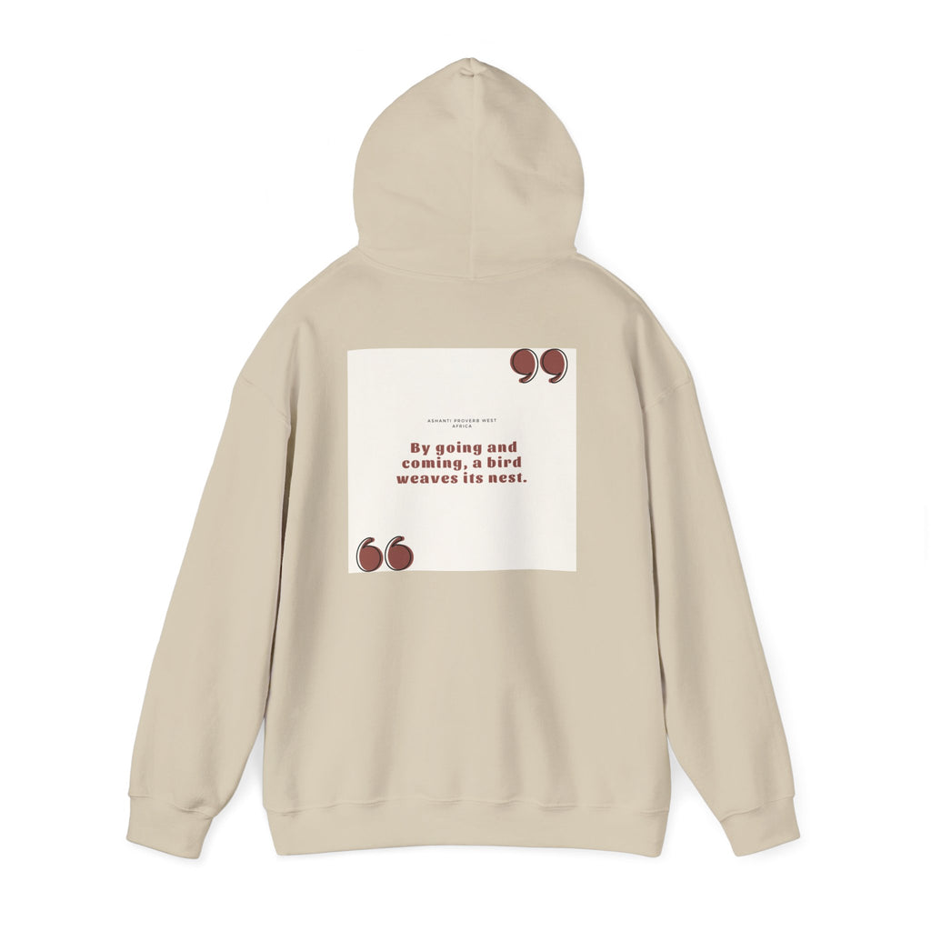 Ashanti Proverb Quote Unisex Heavy Blend™ Hooded Sweatshirt