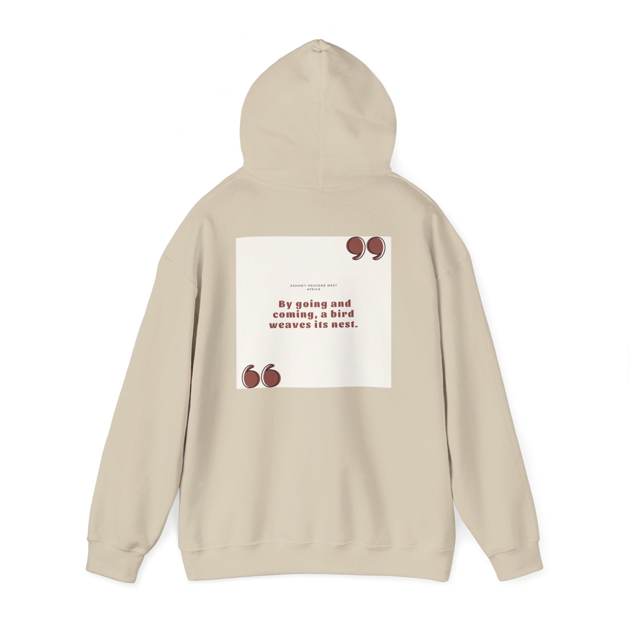 Ashanti Proverb Quote Unisex Heavy Blend™ Hooded Sweatshirt
