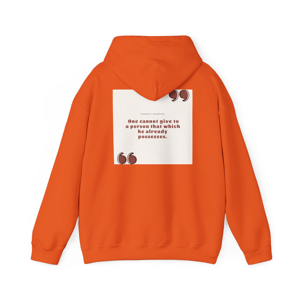 Toussaint Louverture Quote Unisex Heavy Blend™ Hooded Sweatshirt