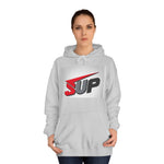 What's SUP Stylish Unisex College Hoodie with Bold SUP Logo, Graphic Sweatshirt for Students, Cozy Casual Wear, Perfect for Campus Life, Holiday Gift