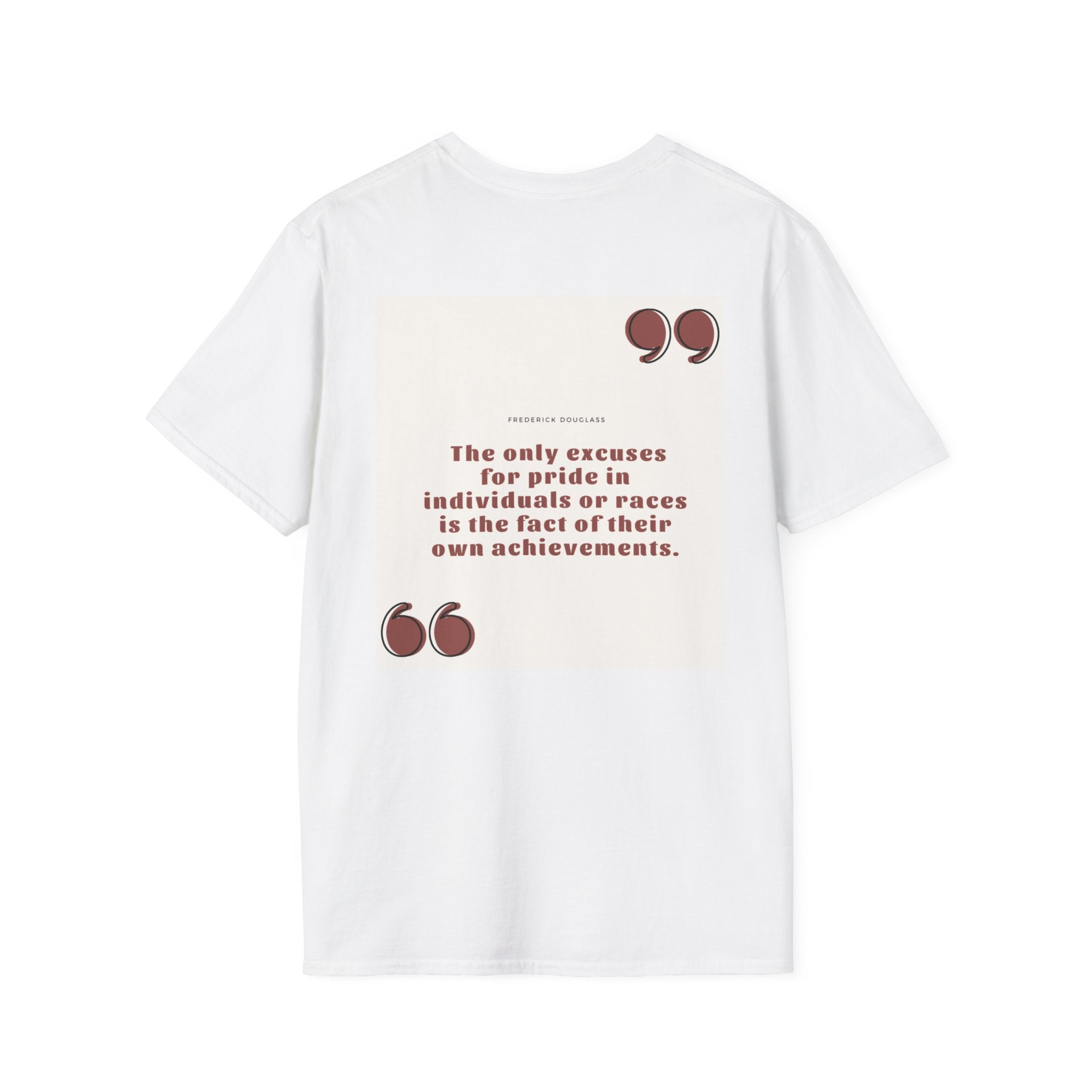 Fredrick Douglas Quote Unisex Softstyle T-Shirt