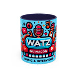 Watz Nu Macon Accent Coffee Mug (11, 15oz)