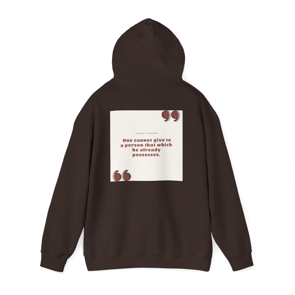 Toussaint Louverture Quote Unisex Heavy Blend™ Hooded Sweatshirt
