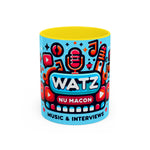 Watz Nu Macon Accent Coffee Mug (11, 15oz)
