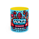 Watz Nu Macon Accent Coffee Mug (11, 15oz)
