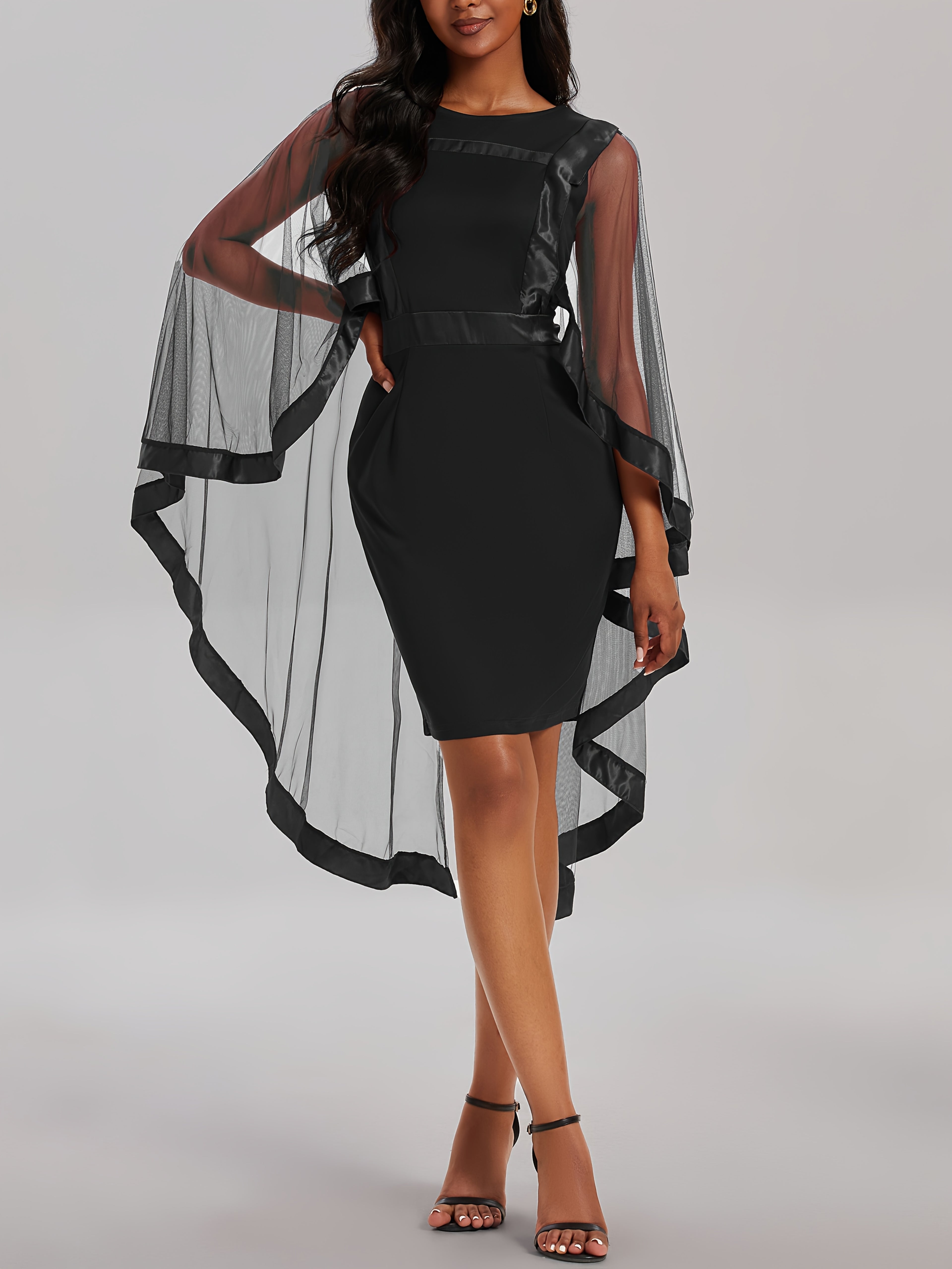1pc Elegant Bodycon Dress for Women