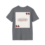 Leroy Paige Quote Unisex Softstyle T-Shirt