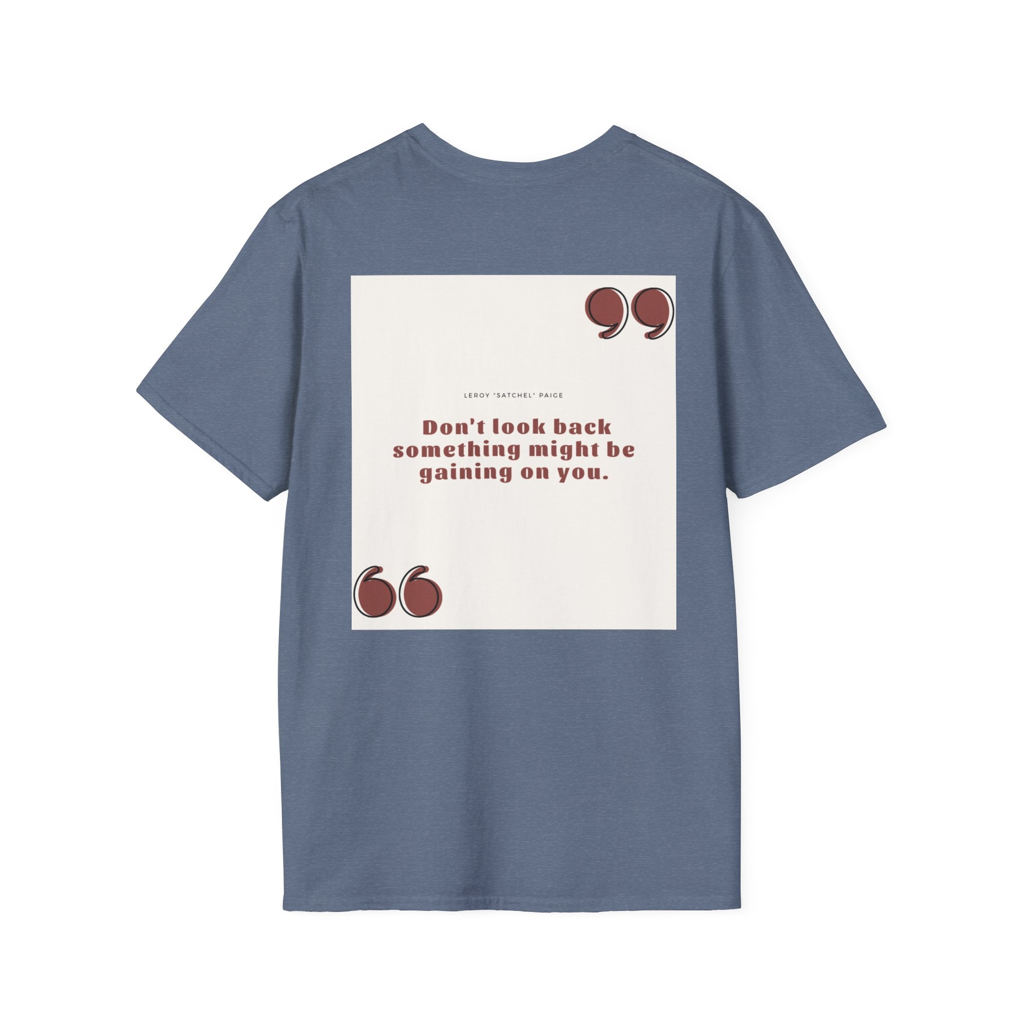 Leroy Paige Quote Unisex Softstyle T-Shirt
