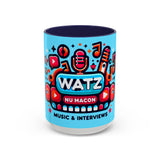 Watz Nu Macon Accent Coffee Mug (11, 15oz)
