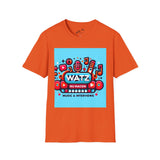 Watz Nu Macon Music & Interviews T-Shirt, Casual Unisex Tee, Music Lover Gift, Creative Graphic T-Shirt, Vintage Style Top