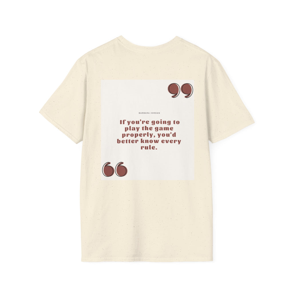 Barbara Jordan Quote Softstyle T-Shirt