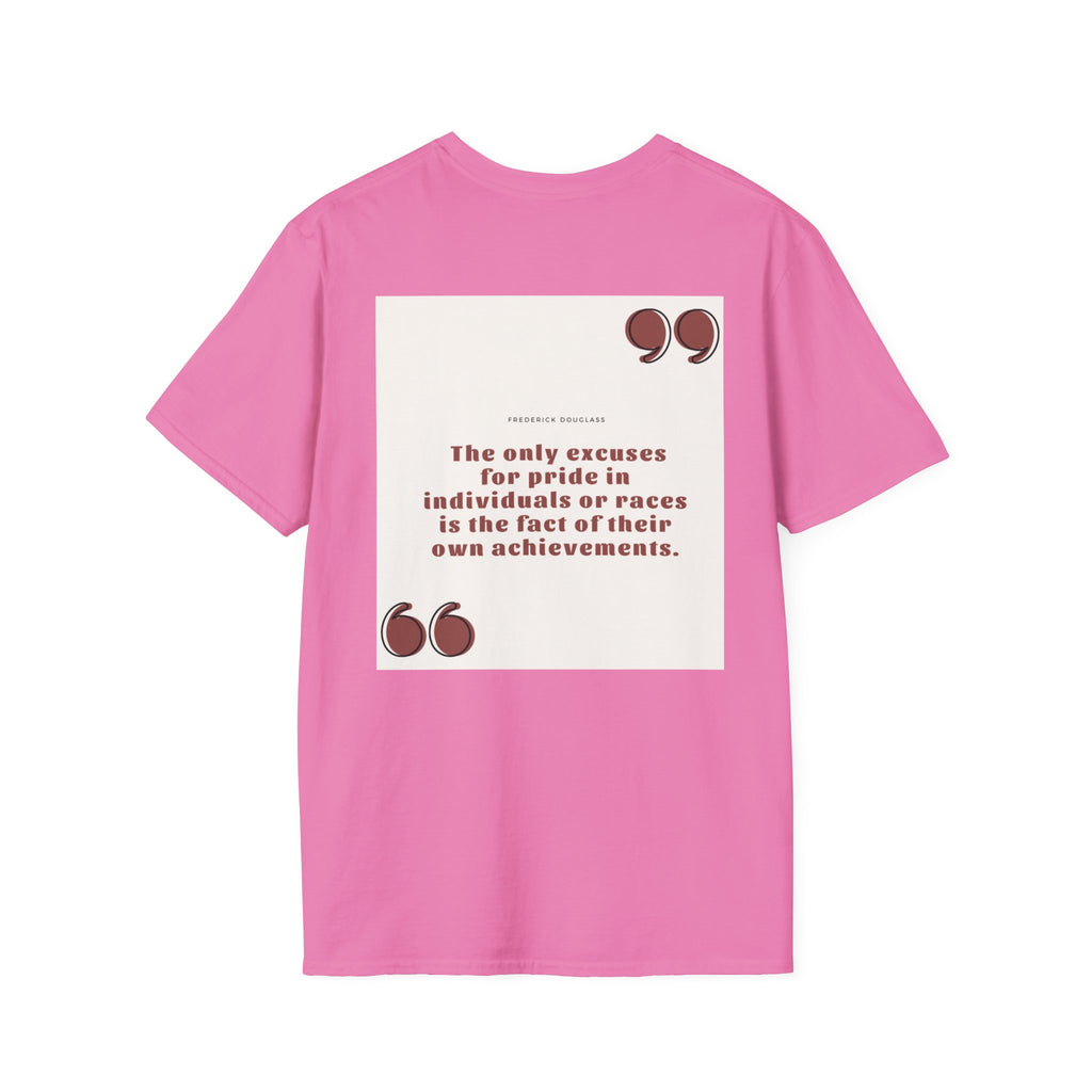 Fredrick Douglas Quote Unisex Softstyle T-Shirt