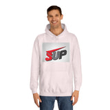 What's SUP Stylish Unisex College Hoodie with Bold SUP Logo, Graphic Sweatshirt for Students, Cozy Casual Wear, Perfect for Campus Life, Holiday Gift