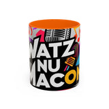 Watz Nu Macon  Accent Coffee Mug (11, 15oz)