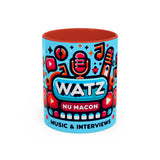 Watz Nu Macon Accent Coffee Mug (11, 15oz)