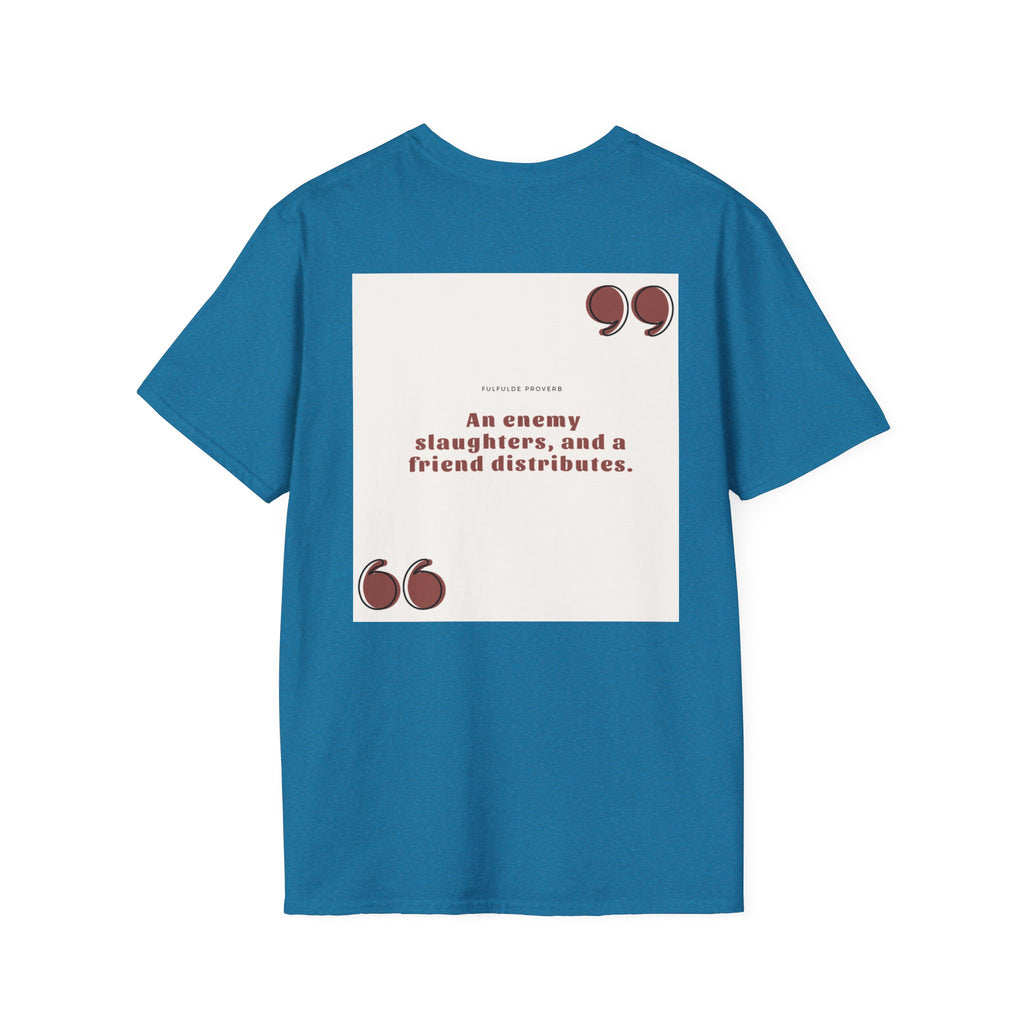 Falfulde Proverb Unisex Softstyle T-Shirt