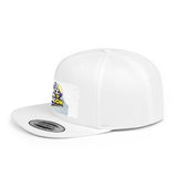 Watz Nu Macon Flat Bill Snapback Hat, Stylish Cap, Urban Fashion, Gift for Trendsetters, Streetwear Accessory