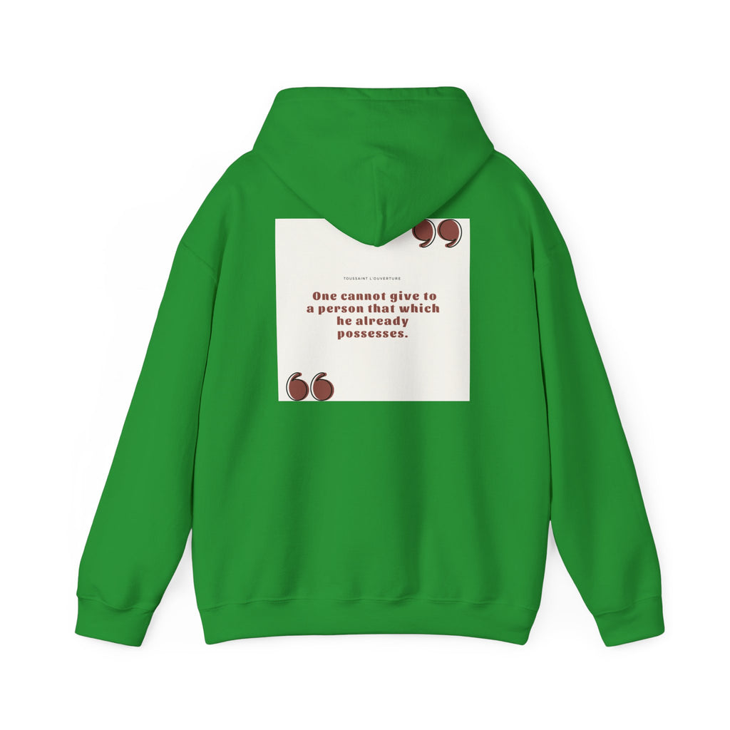 Toussaint Louverture Quote Unisex Heavy Blend™ Hooded Sweatshirt
