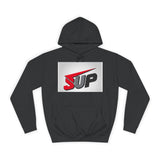 What's SUP Stylish Unisex College Hoodie with Bold SUP Logo, Graphic Sweatshirt for Students, Cozy Casual Wear, Perfect for Campus Life, Holiday Gift