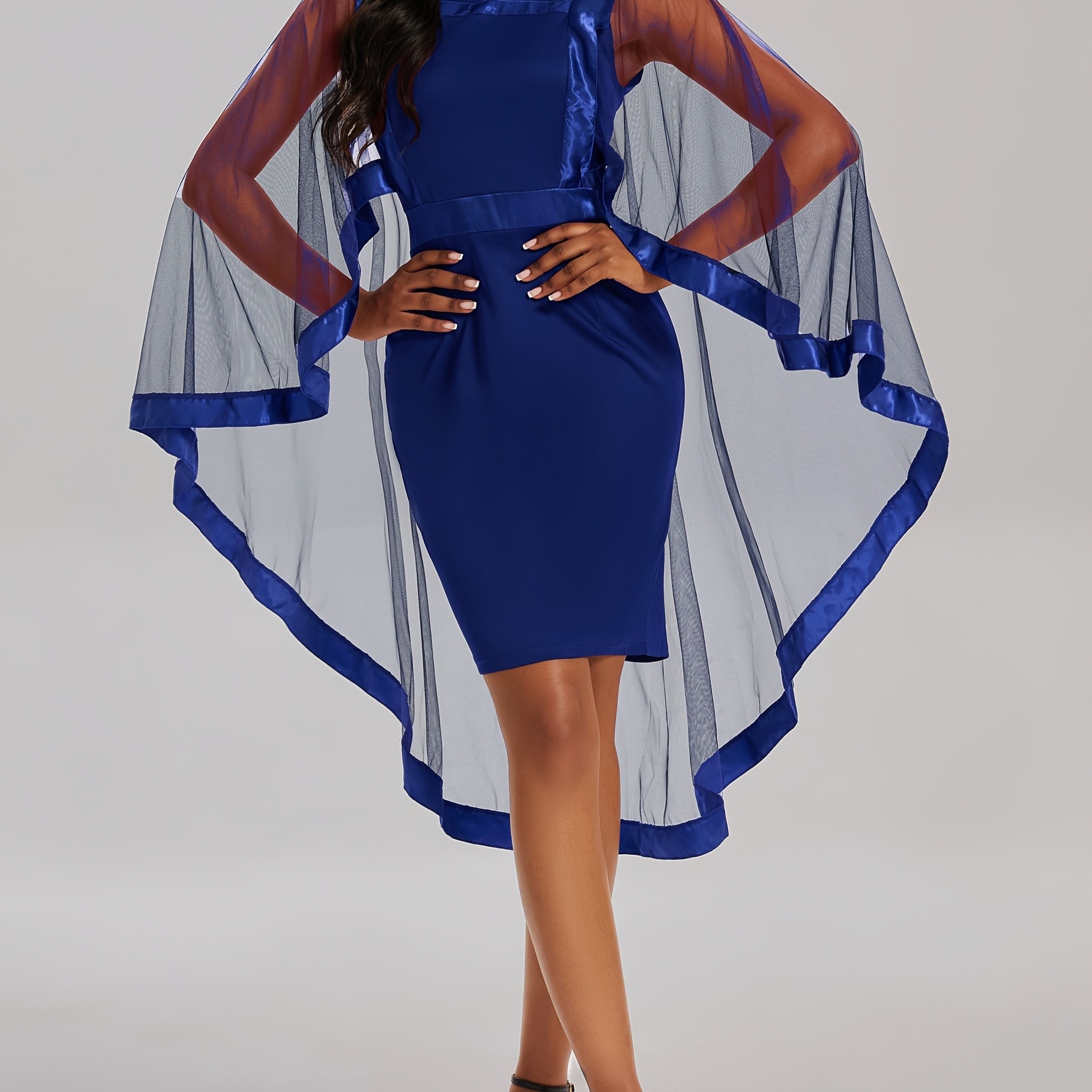 1pc Elegant Bodycon Dress for Women
