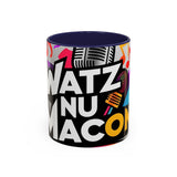 Watz Nu Macon  Accent Coffee Mug (11, 15oz)