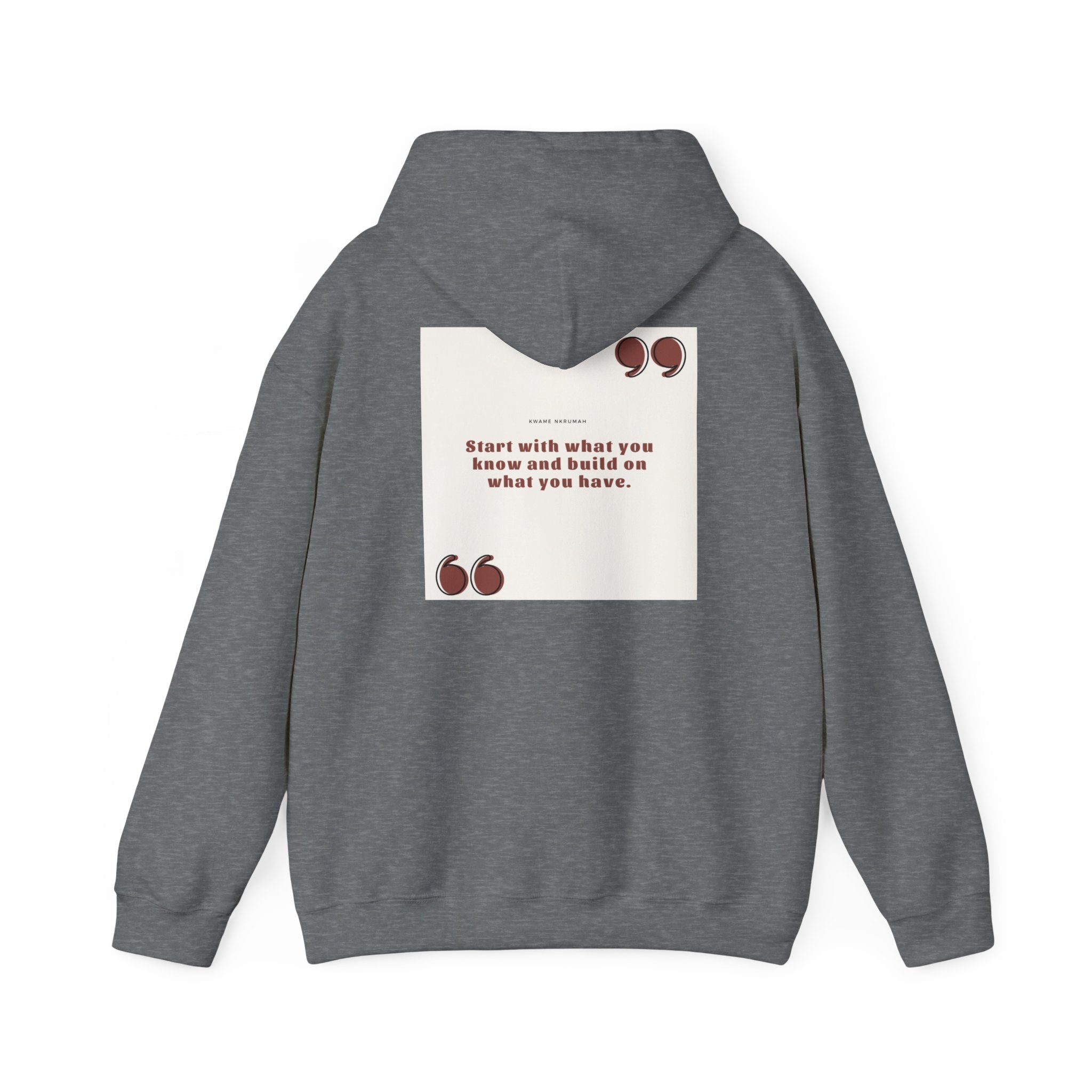 Kwame Nkrumah Quote Unisex Heavy Blend™ Hooded Sweatshirt