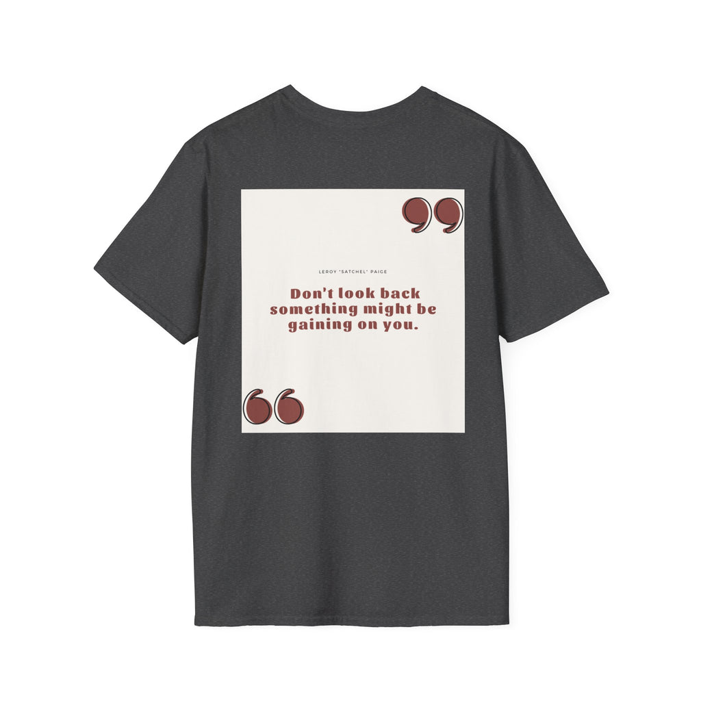 Leroy Paige Quote Unisex Softstyle T-Shirt
