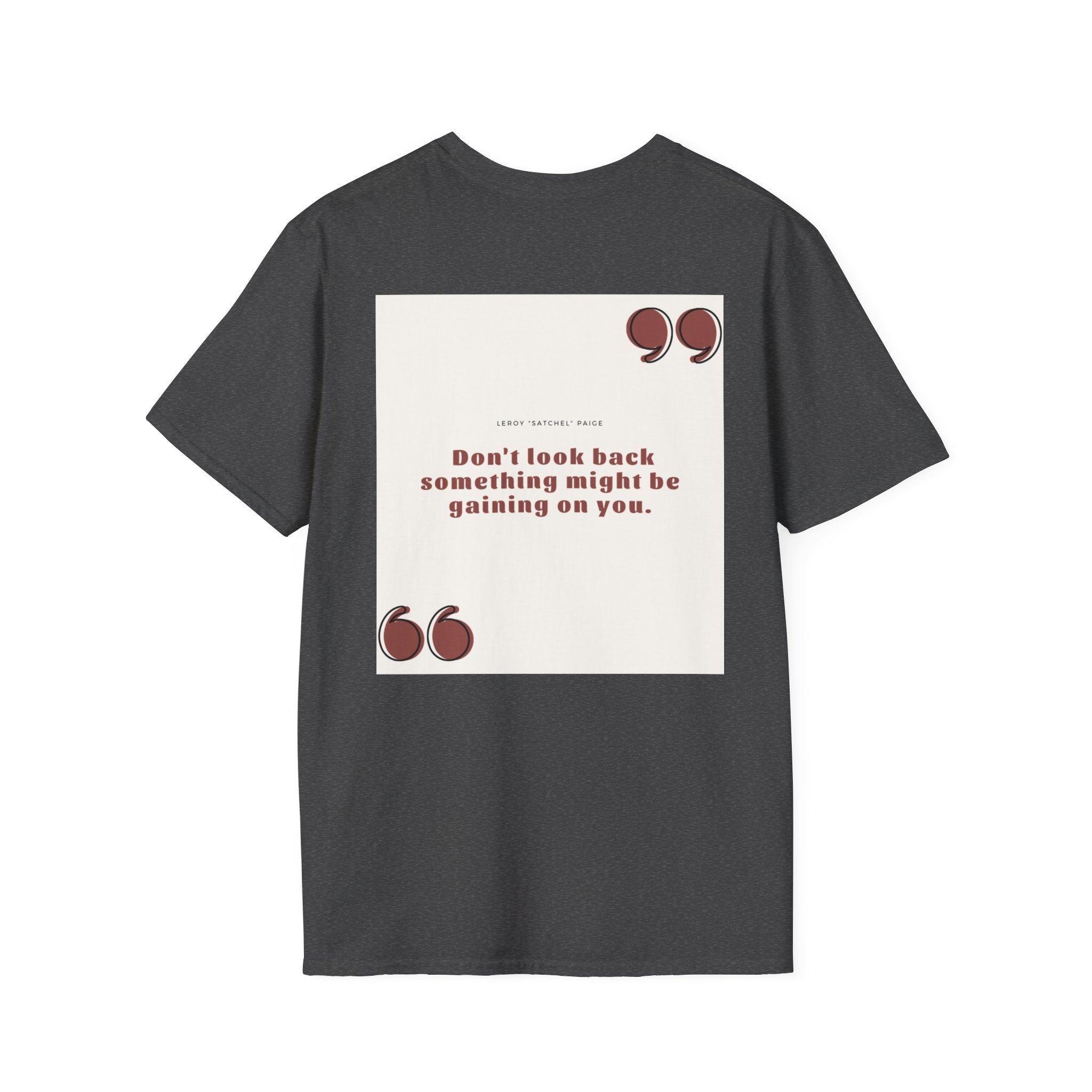 Leroy Paige Quote Unisex Softstyle T-Shirt