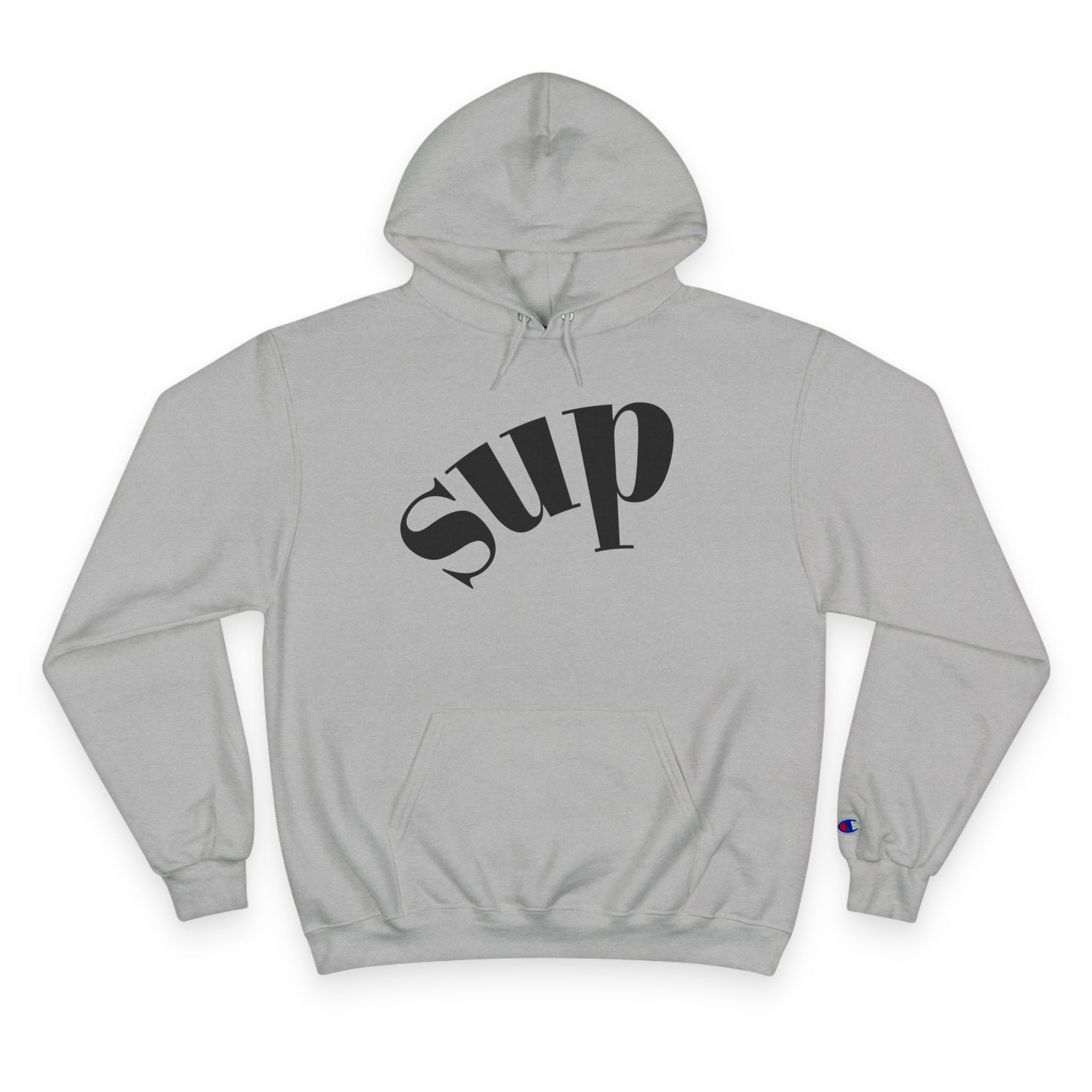 What's SUP Stylish Hoodie with Fun 'sup' Text, Graphic Apparel for Teens and Young Adults, Perfect for Casual Outings, Gifts, Streetwear