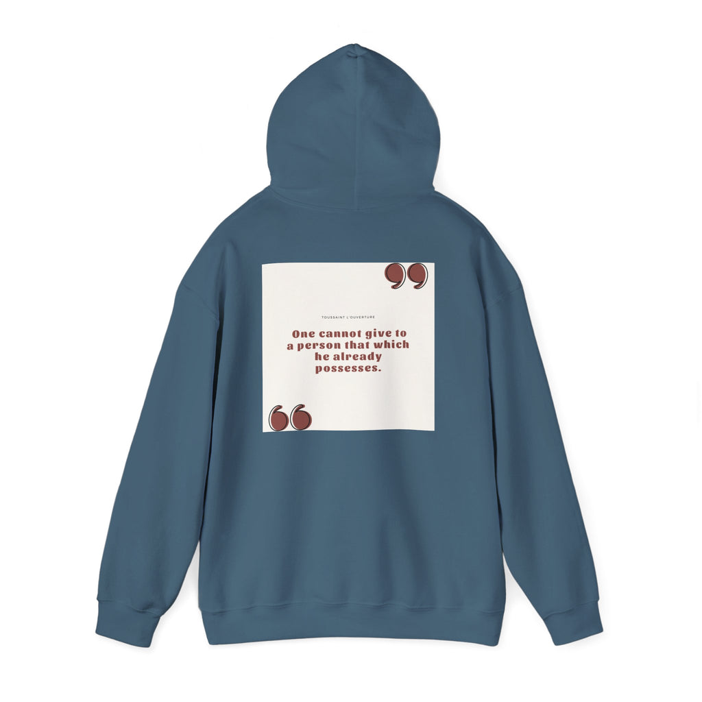 Toussaint Louverture Quote Unisex Heavy Blend™ Hooded Sweatshirt