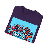 Watz Nu Macon Music & Interviews T-Shirt, Casual Unisex Tee, Music Lover Gift, Creative Graphic T-Shirt, Vintage Style Top