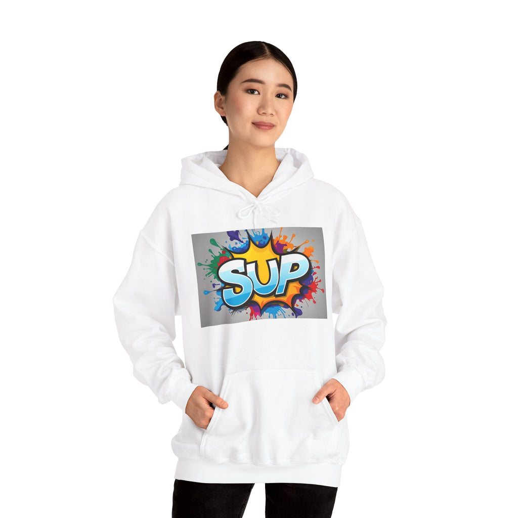 What's SUP Unisex Heavy Blend™ Hooded Sweatshirt