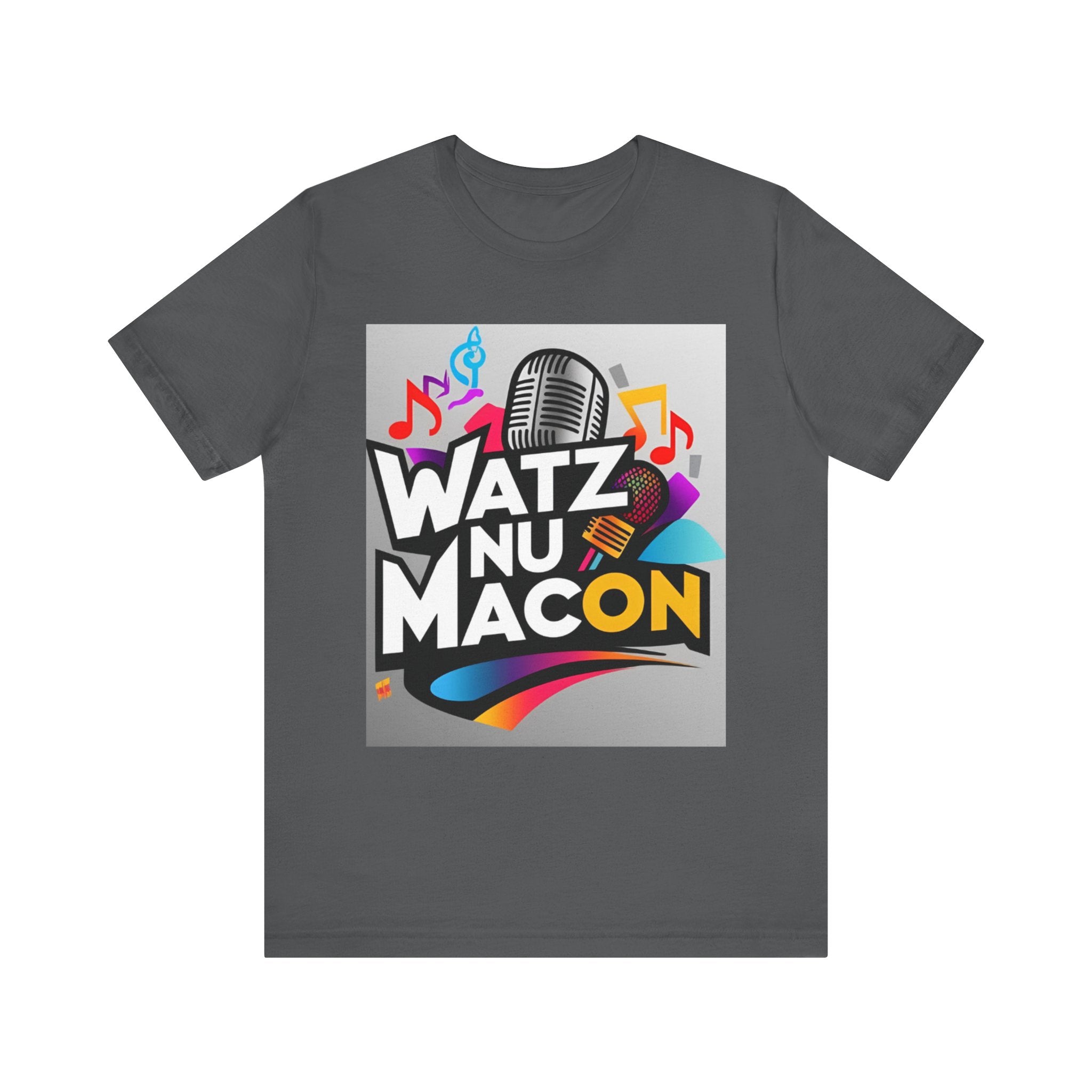Asphalt Watz Nu Macon Unisex Jersey Short Sleeve Tee