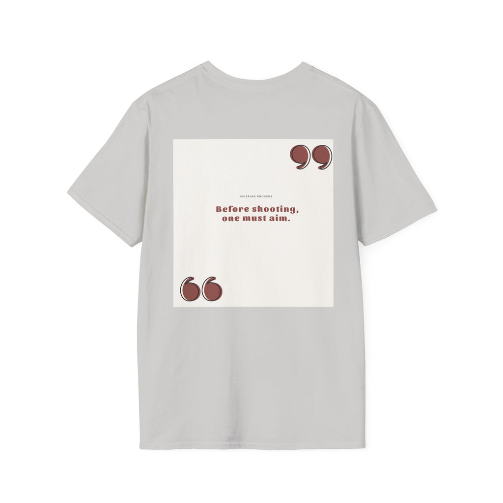 Nigerian Proverb Unisex Softstyle T-Shirt