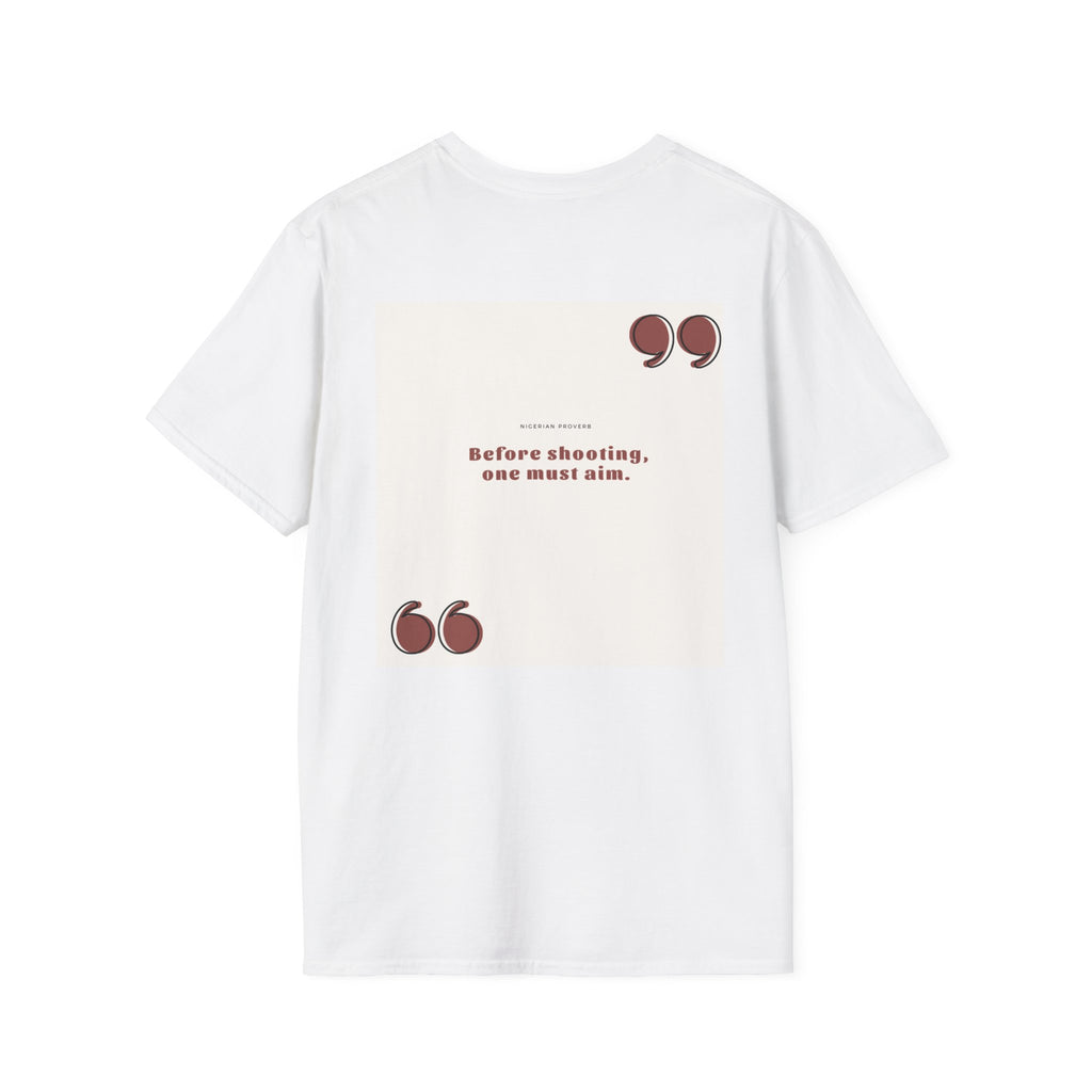 Nigerian Proverb Unisex Softstyle T-Shirt