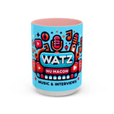 Watz Nu Macon Accent Coffee Mug (11, 15oz)