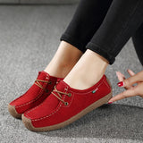 Women Shoes Flats Leather Sneakers Women 2020 Comfortable Female Casual Walking Footwear Fashion Large Size Loafers Shoes Women