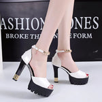 Peep Toe Platform High heels