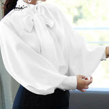 Celmia Satin Silk Blouses