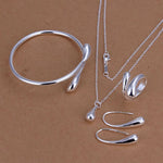 Silver Plated Jewelry Set