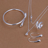 Silver Plated Jewelry Set