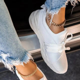 2021 New Autumn Sneakers Women Shoes Breathable Shoes Lace Up Ladies White Sneakers Outdoor Casual Sneakers Women Walking Shoes