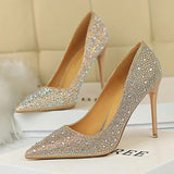 Crystal High Heels