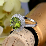 LOVERJEWELRY Solid 14Kt White Gold