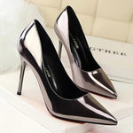 Patent Leather Concise Chaussures