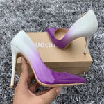 2022 Brand fashion Women Shoes Patent Leather Woman Shoes Sexy Stilettos Ladies High Heels 12cm/10cm/8cm Pointed Toe Women Pumps